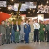 Foreign military attachés visit Vietnam Military History Museum (Photo: qdnd.vn)