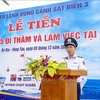 Major General Ngo Binh Minh, Commander of the Coast Guard Region 3 Command (Photo: VNA)