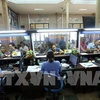 A train ticket counter at Hanoi Station (Photo: VNA)