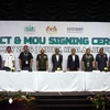 Signature d'accords lors des DSA et NATSEC en Malaisie. Photo: Benama