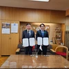 Signature du protocole d'accord de coopération entre le Vietnam et le Japon dans la gestion forestière. Photo: VNA