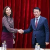 Le ministre de la Sécurité publique, Luong Tam Quanga et la coordinatrice résidente des Nations Unies au Vietnam, Pauline Tamesis. Photo: VNA