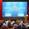 Conférence tenue le 29 juillet dans le cadre du Salon de l'industrie des semi-conducteurs de Hanoï 2024. Photo: VNA