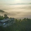 Mer de nuages sur la vallée d'Ang Nua. Photo: VNA