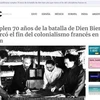Medio argentina destaca importancia de victoria de Dien Bien Phu