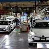 Montaje de automóviles en una fábrica de Toyota en Tailandia (Foto: AFP/VNA)