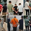Los sospechosos fueron detenidos durante una operación policial que duró 10 días. (Foto: Policía de Singapur)
