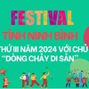 El III Festival de Ninh Binh de 2024 denominado este año “Caudal de Patrimonio” . (Foto: ninhbinh.gov.vn) 