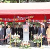 En la ceremonia de izamiento de bandera de la ASEAN en México (Fuente: VNA)