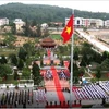 La zona conmemorativa dedicada al Presidente Ho Chi Minh en Co To (Fuente: VNA)