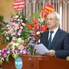 El presidente del Comité de Paz de Vietnam (CPV), Uong Chu Luu (Fuente: VNA)