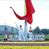 El izamiento de bandera en la plaza de Ba Dinh, Hanoi (Fuente: VNA)