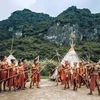 En el lugar de rodaje de "Kong: Skull Island" en la provincia de Ninh Binh. (Foto: hanoimoi.vn)