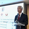 Vo Van Hoan, vicepresidente del Comité Popular de Ciudad Ho Chi Minh, en el foro (Fuente: VNA)