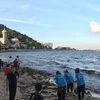 Los voluntarios limpian las playas de Vung Tau (Fuente: VNA)