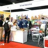 El stand de la Oficina Comercial de Vietnam en Malasia en la Exposición Internacional de Halal 2024 (Fuente: VNA) 