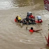 Las inundaciones causados por el tifón Trami en Filipinas (Fuente: Xinhua/VNA)