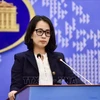 La vocera del Ministerio de Relaciones Exteriores de Vietnam, Pham Thu Hang (Fuente: VNA)