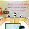 El primer ministro de Vietnam, Pham Minh Chinh, preside la primera reunión del Comité Directivo Nacional para el Desarrollo de la Industria de Semiconductores. (Fuente: VNA)