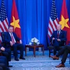 Vietnamese top leader meets US President 