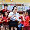 Vietnam has paid due attention to early childhood education. (Photo: VNA)