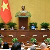 At the 8th session of the 15th legislature on October 22 (Photo: VNA)