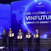 Outstanding scientists honoured at the previous event. (Photo: VNA)