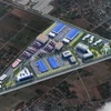 An illustration of the pharmaceutical–biological industrial park that is going to be built in Thai Binh Province, the first of its kind in Vietnam (Photo: VNA)