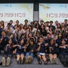 Participants at the cultural event recently hosted by the Association of Vietnamese Students in Queensland. (Photo: VNA)