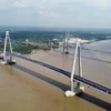 My Thuan 2 bridge connecting the Mekong Delta provinces of Vinh Long and Tien Giang put into operation on November 24, 2023 (Photo: VNA)