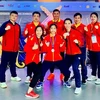 Vietnamese boxers and coaches pose with their medals of the Asian Amateur Boxing Championships 2024. (Photo: VNA) 