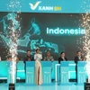 Xanh SM electric taxi service is launched in Indonesia on December 18. (Photo: VNA)