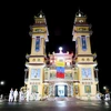 Unique architecture of Cao Dai Holy See in Tay Ninh