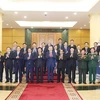 Vietnamese, Lao top leaders co-chair high-level Party meeting