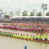 Ngo boat race in the Mekong Delta kicks off