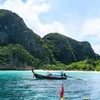 泰国南部以西的皮皮岛。图自互联网
