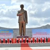 胡伯伯纪念台在坚江省富国岛上落成。图自越通社
