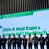 K-Med Expo联动医疗设备出口咨询会议现场。图自越通社