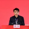 El periodista Weiwei, investigador sobre Vietnam y jefe del Departamento de Lengua vietnamita de la Radio y Televisión Central de China. (Fuente: VNA)