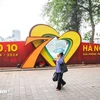 Engalanan las calles de Hanoi para celebrar el 70 aniversario del Día de Liberación