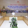 Вице-премьер Чан Лыу Куанг выступает на конференции. (Фото: ВИA)