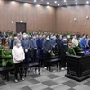 Обвиняемые на суде первой инстанции 12 января. (Фото: ВИA)