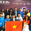 Делегация Вьетнама на Международной выставке изобретений, инноваций и технологий (ITEX 2024) в Куала-Лумпуре, Малайзия. (Фото: ВИA)