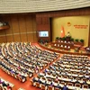 Церемония открытия седьмой сессии Национального собрания (НС) 15-го созыва. (Фото: ВИA)