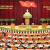 Девятый пленум Центрального комитета партии 13-го созыва проходит в Ханое с 16 по 18 мая 2024 года. (Фото: ВИA)