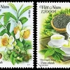 На марках изображен жизненный цикл чайного дерева и традиционная чайная культура Вьетнама (Фото: ВИA)