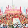 На фестивале национального воссоединения - значимом ежегодном событии провинции Куангчи. (Фото: nhandan.vn)