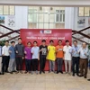 Все семь членов вьетнамской команды на 18-й Азиатско-Тихоокеанской олимпиаде по информатике завоевали медали. (Фото: ВИA)