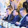 Заместитель министра обороны генерал-полковник Хоанг Суан Чиен (на первом плане, третий справа) на диалоге "Шангри-Ла 2024" (Фото: ВИA)