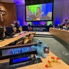 Посол ЮНИСЕФ Люси Лью говорит о значении игры для развития детей. (Фото: ВИA)